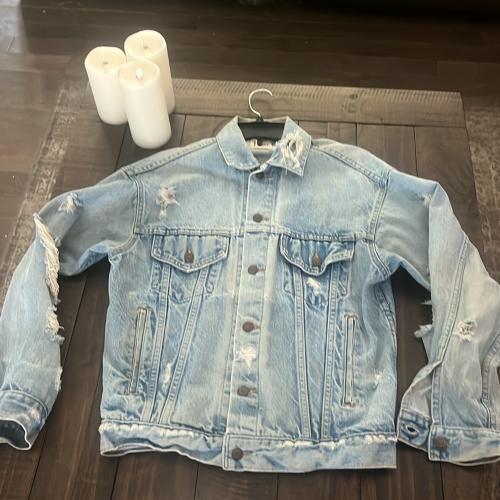 LF Furst of A Kind xVintage Levi's Trucker Jacket - Picture 8 of 16